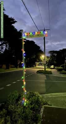 Christmas Light display at  Northwood Drive, Whittlesea