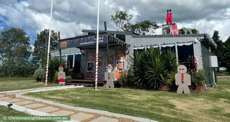 Christmas Light display at 50 Telemon Street, Beaudesert