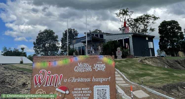 Christmas Light display at 50 Telemon Street, Beaudesert
