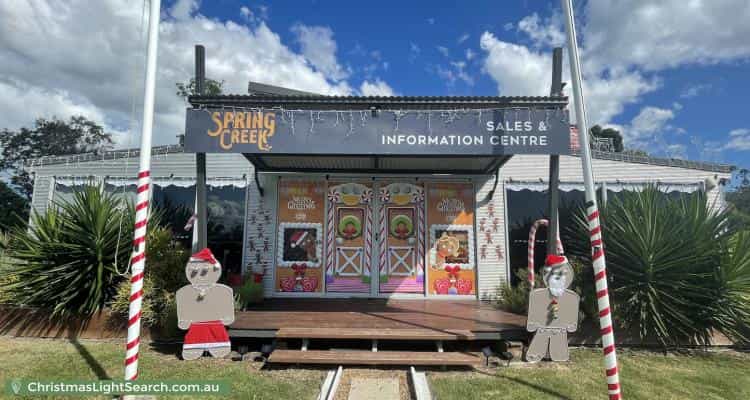 Christmas Light display at 50 Telemon Street, Beaudesert