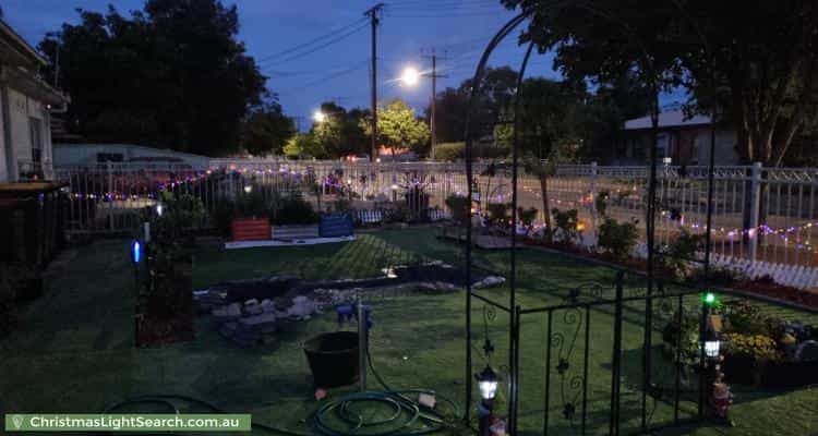 Christmas Light display at 15 Blight Street, Davoren Park