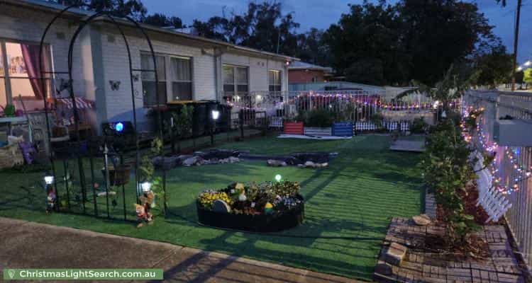 Christmas Light display at 15 Blight Street, Davoren Park