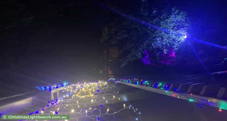 Christmas Light display at 160 Forest Road, Ferntree Gully