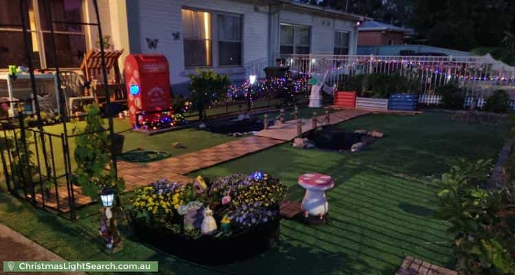Christmas Light display at 15 Blight Street, Davoren Park