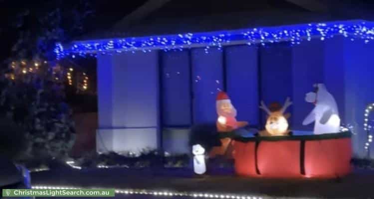 Christmas Light display at 16 Artemis Elbow, Aveley