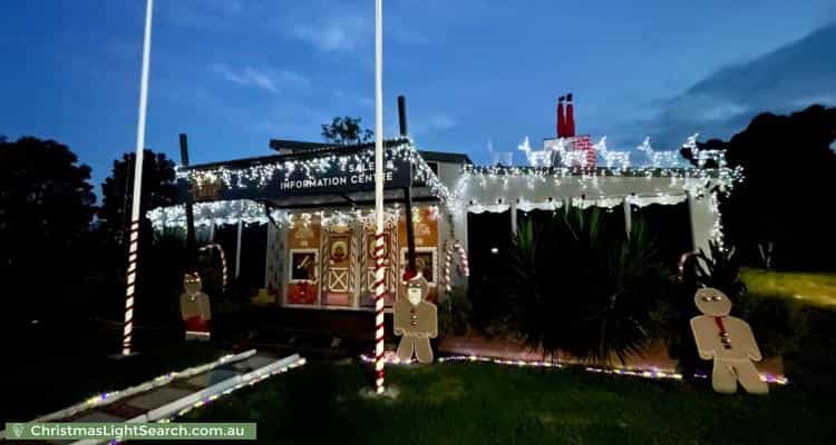 Christmas Light display at 50 Telemon Street, Beaudesert