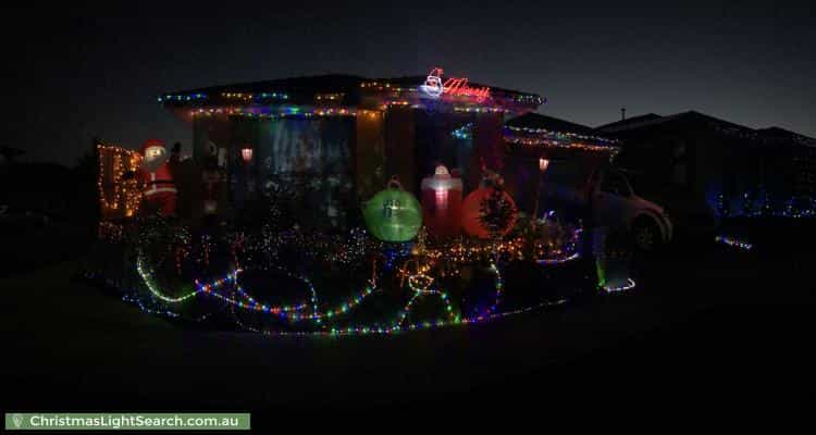 Christmas Light display at 16 Ramlegh Boulevard, Clyde North