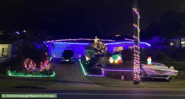 Christmas Light display at 30 Summer Hill Drive, Mooroobool