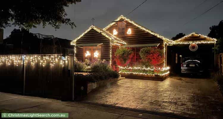 Christmas Light display at 23 Sumersett Avenue, Oakleigh South