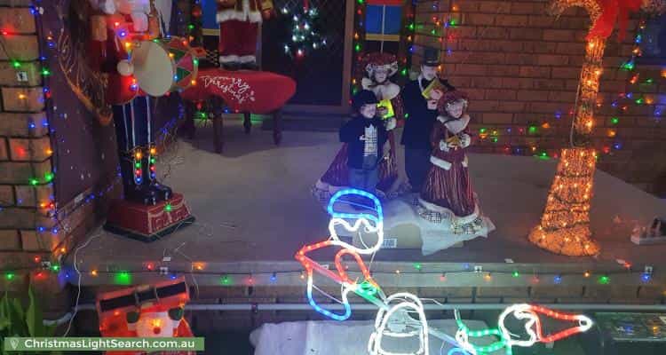 Christmas Light display at 31 Coghlan Crescent, Doonside