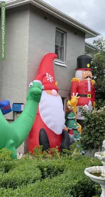 Christmas Light display at  Foveaux Street, Ainslie