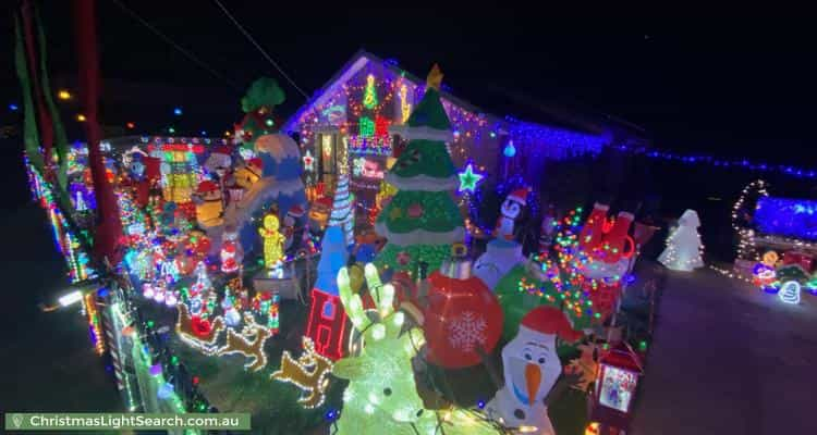 Christmas Light display at 1 Wilson Crescent, Hoppers Crossing