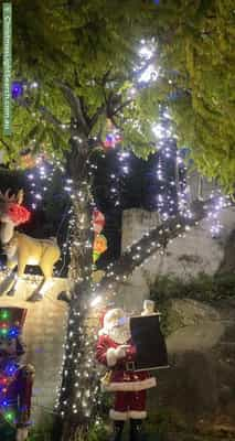 Christmas Light display at 37 Lilyfield Road, Rozelle