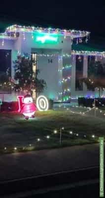 Christmas Light display at 14 Jean Avenue, Two Wells