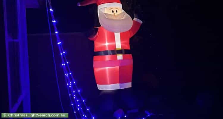Christmas Light display at 2 Justina Place, Surrey Downs
