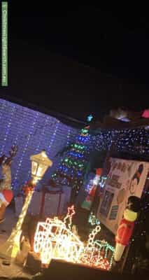 Christmas Light display at 107 Morris Road, Hoppers Crossing