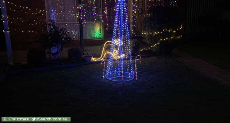 Christmas Light display at 2 Sunlight Court, Shepparton
