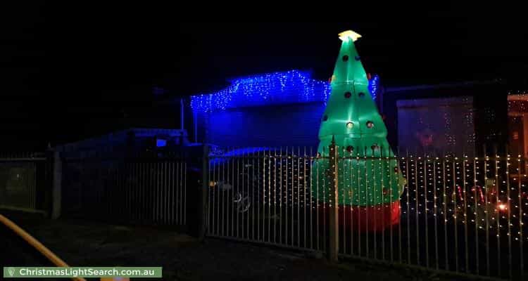 Christmas Light display at 78 Emily Drive, Hallam