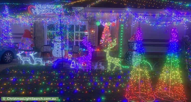 Christmas Light display at 1 McBeath Street, Hectorville