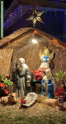Christmas Light display at 13 Griffiths Court, Dandenong North