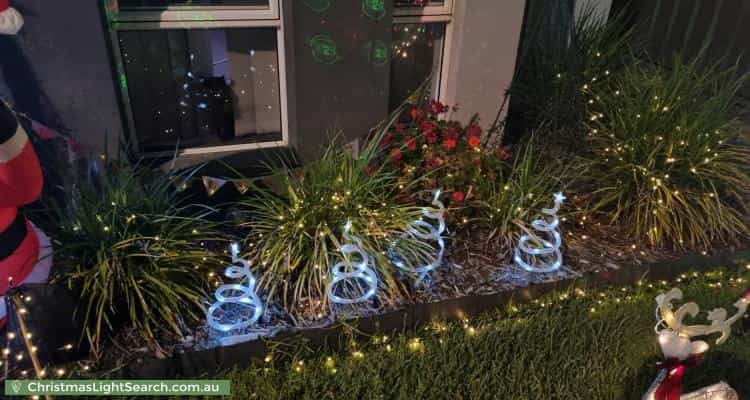Christmas Light display at 19 Clarion Chase, Baldivis