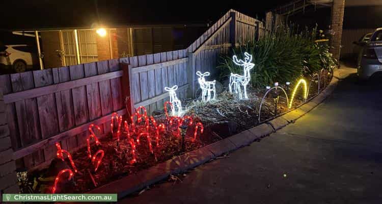 Christmas Light display at 19 Granite Drive, Langwarrin