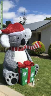 Christmas Light display at 6 Kenton Valley Road, Lobethal
