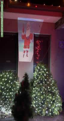 Christmas Light display at 11 Vilcins Views, Epping