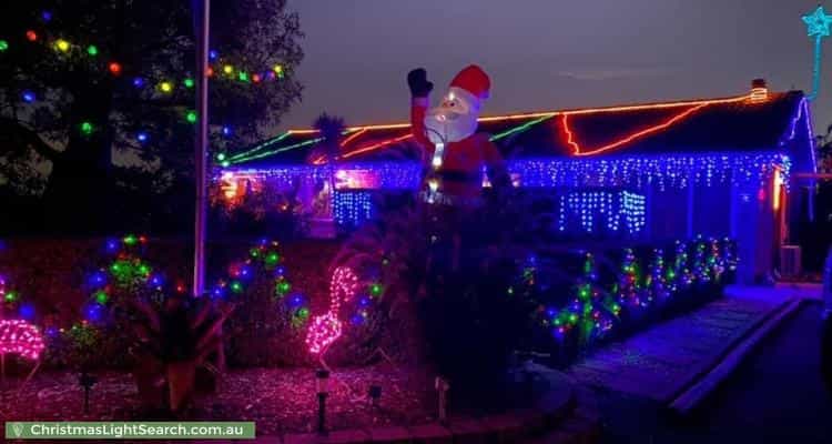 Christmas Light display at 121 Cabbage Tree Road, Grose Vale
