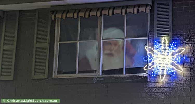 Christmas Light display at 7 Elmhurst Road, Gladstone Park