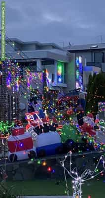 Christmas Light display at Huddy Street, Forde