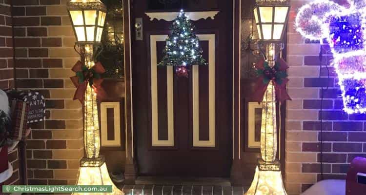Christmas Light display at 15 Boronia Street, Bentleigh East
