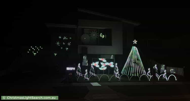 Christmas Light display at 19 Rivington Road, Point Cook