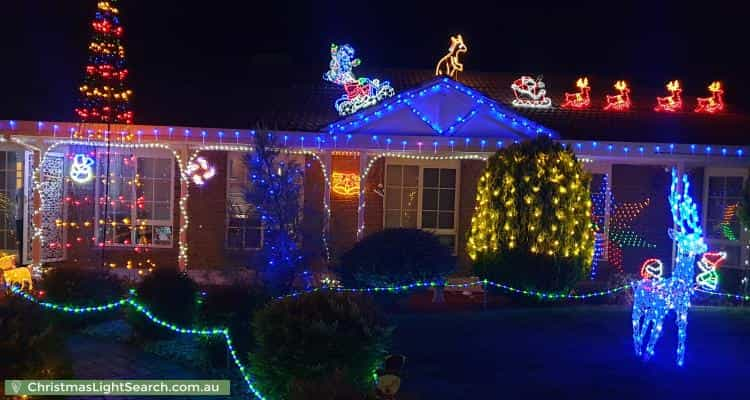 Christmas Light display at 10 Neale Street, Tea Tree Gully