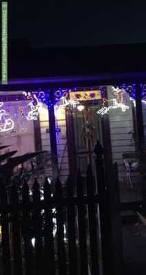 Christmas Light display at 72 Weston Street, Brunswick