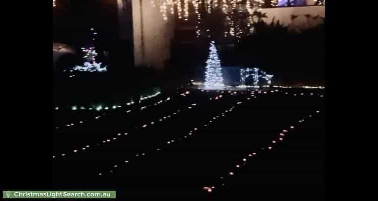 Christmas Light display at  Carob Way, Vasse