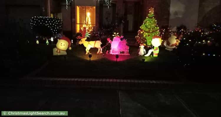 Christmas Light display at 78 Telopea Crescent, Mill Park
