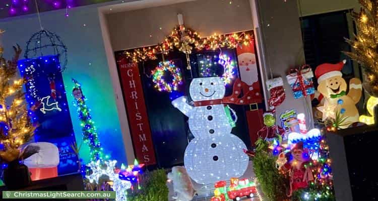 Christmas Light display at 2 The Link, Taylors Hill