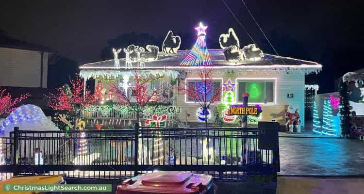 Christmas Light display at 19 Purcell Crescent, Lalor Park