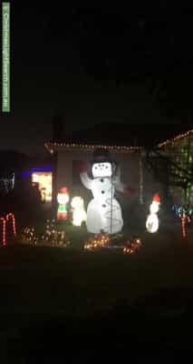 Christmas Light display at 46 Murray Street, Fawkner