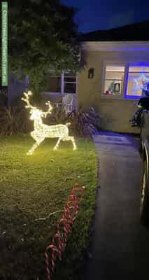 Christmas Light display at  Neville Street, Mentone