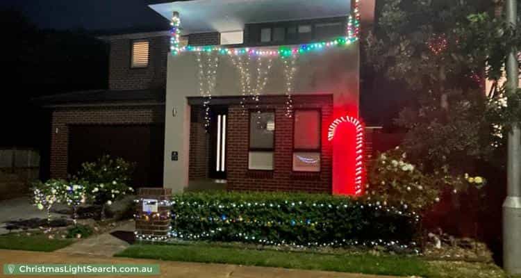 Christmas Light display at  Lusitano Street, Beaumont Hills