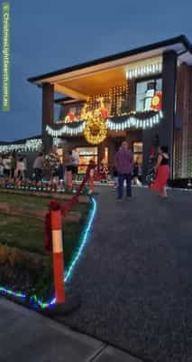 Christmas Light display at 354 Coburns Road, Kurunjang