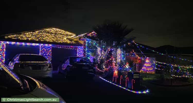 Christmas Light display at 10 Tombay Court, Crestmead