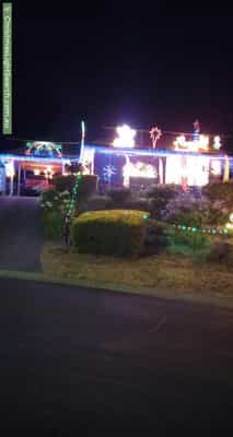 Christmas Light display at 7 Tandy Street, Aberfoyle Park