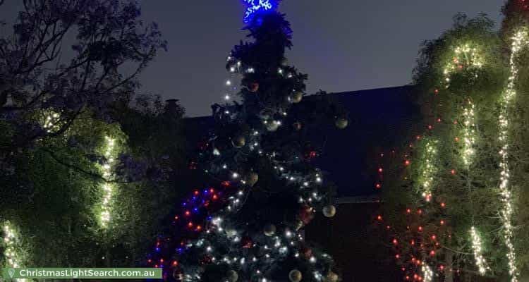 Christmas Light display at 8 Simpson Court, Werribee