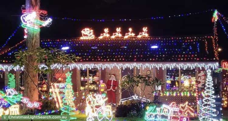 Christmas Light display at 14 Indigo Way, Blacktown