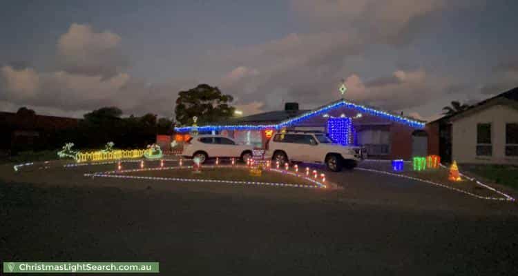 Christmas Light display at 21 Sir Ewen Waterman Avenue, North Haven