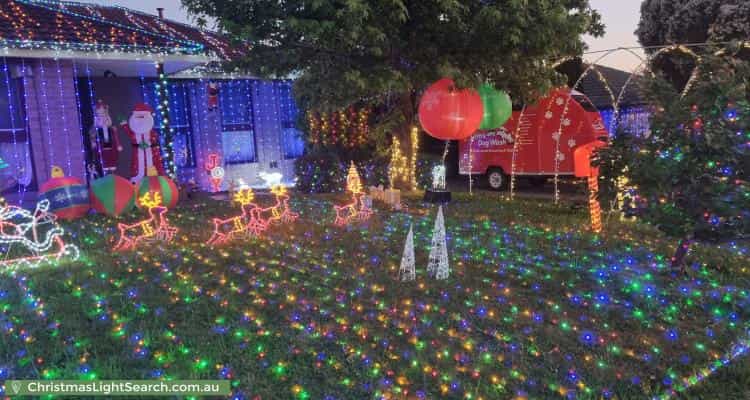Christmas Light display at 7 Rathmullen Road, Boronia