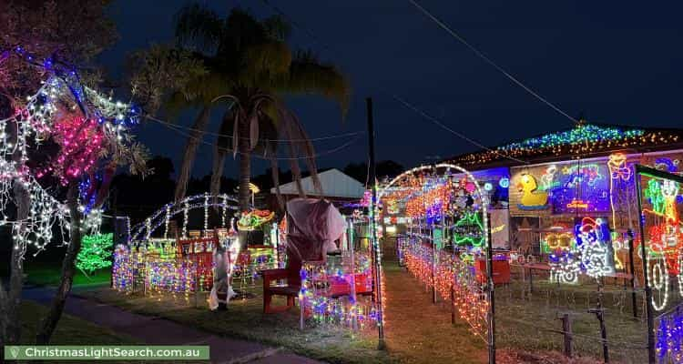 Christmas Light display at 39 Alice Street, Rooty Hill